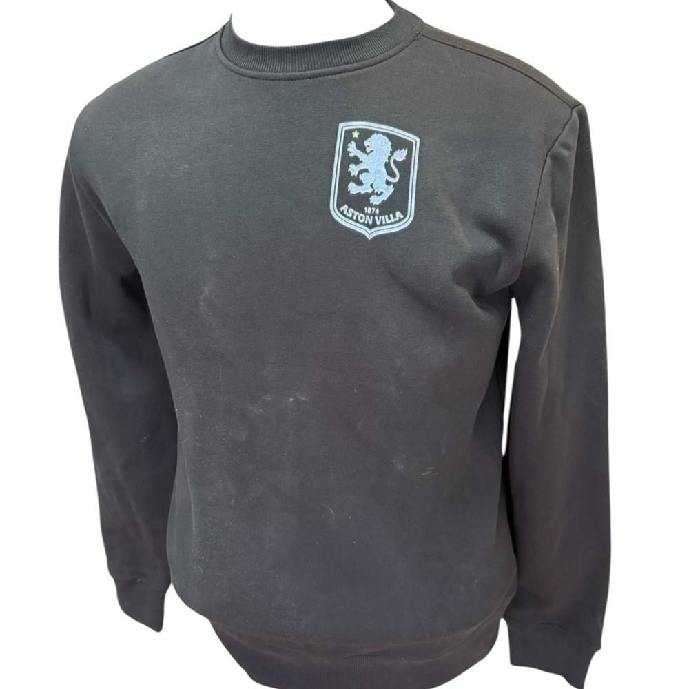 NWT official Aston Villa Football  club crewneck sweater medium